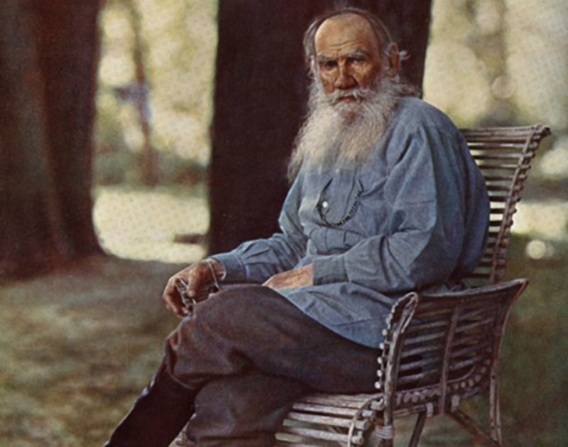 Leo Tolstoy (1828-1910), Russian Christian author