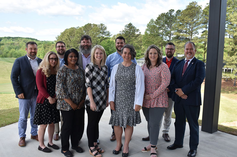 North Greenville University celebrates its first NGUleads graduating class. The year-long program, which began Fall 2020, offers enhanced professional development leadership training for NGU faculty and staff participants North Greenville University celebrates its first NGUleads graduating class. The year-long program, which began Fall 2020, offers enhanced professional development leadership training for NGU faculty and staff participants