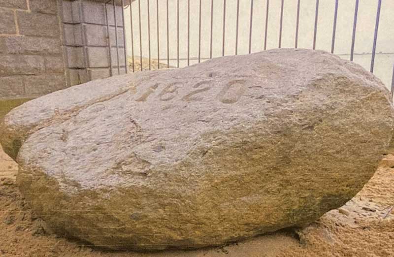 Plymouth Rock - The most famous rock in America.