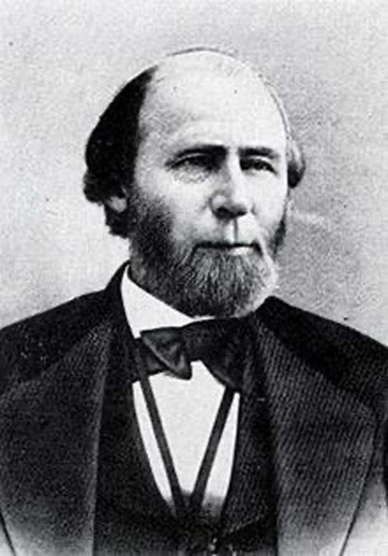 Governor William Holden, Reconstruction Governor of North Carolina, July 1, 1868 to March 22, 1871.