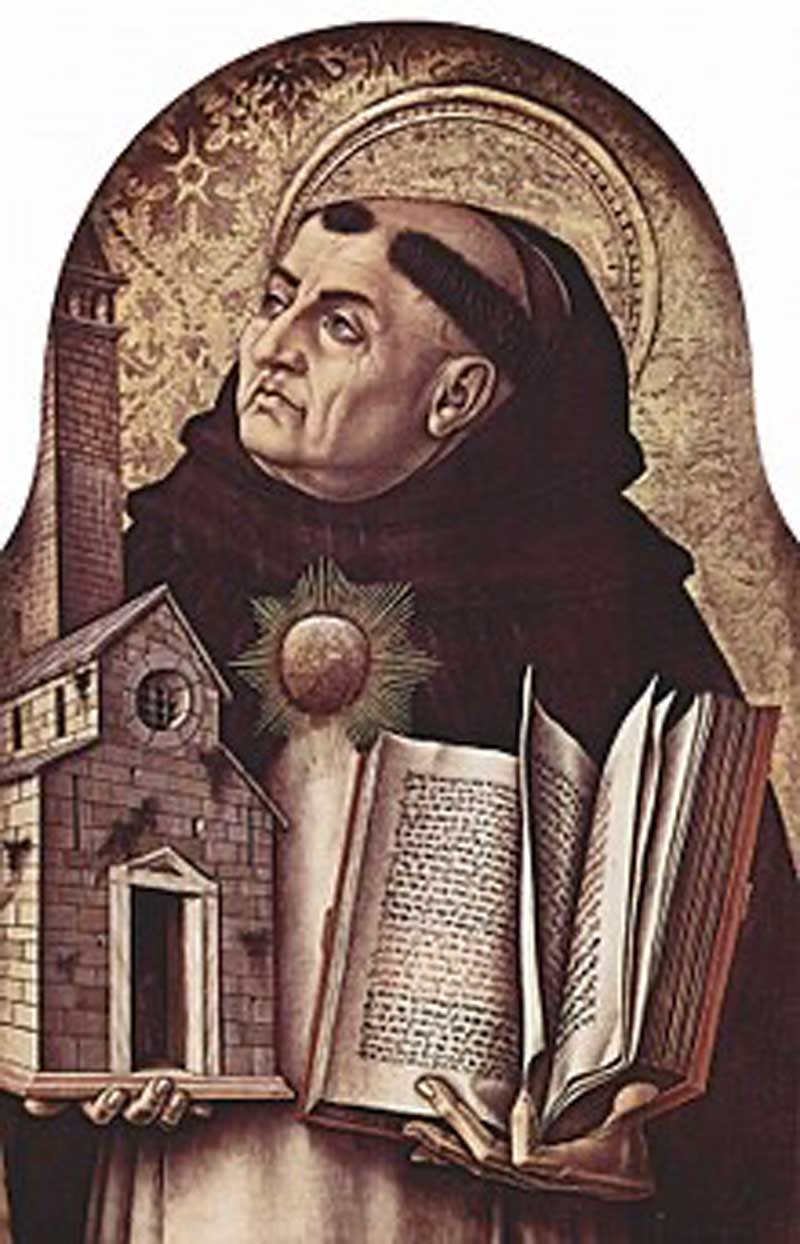 Thomas Aquinas (1225-1274) - Immensely influential Italian priest and Western moral and political philosopher.