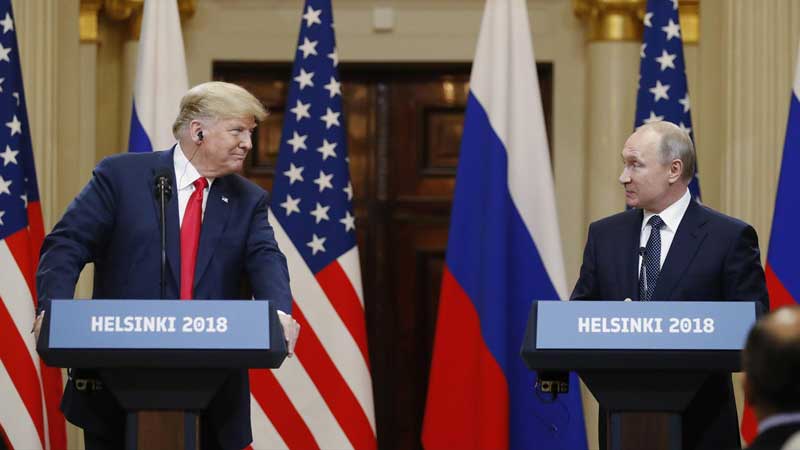 President Trump meets with Russian President Putan in Helsinki, Finland after NATO meeting. - Photo Courtesy of www.phyllisschlafly.com