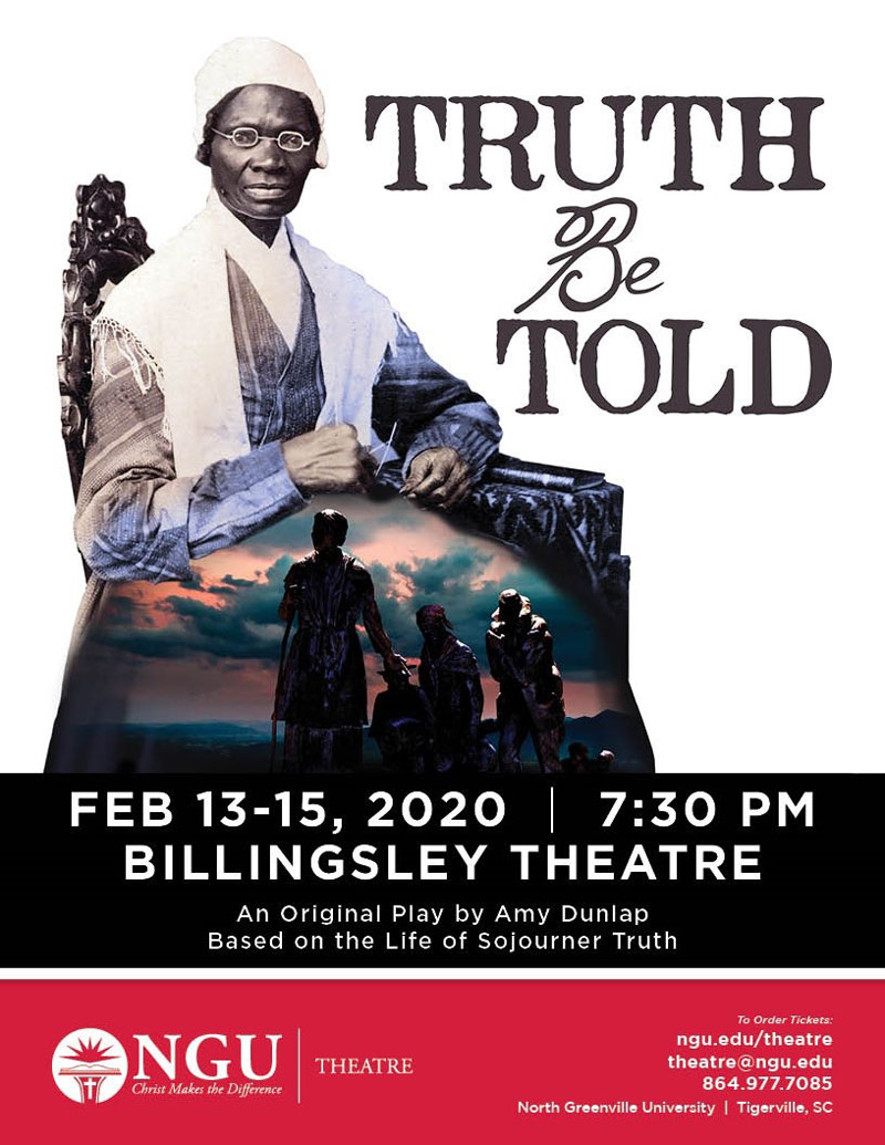 NGU School of Theatre will present “Truth be Told” Feb. 13-15. 