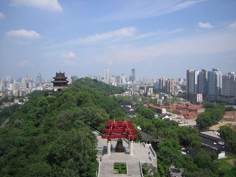 Wuhan, China, population over 11 million. 