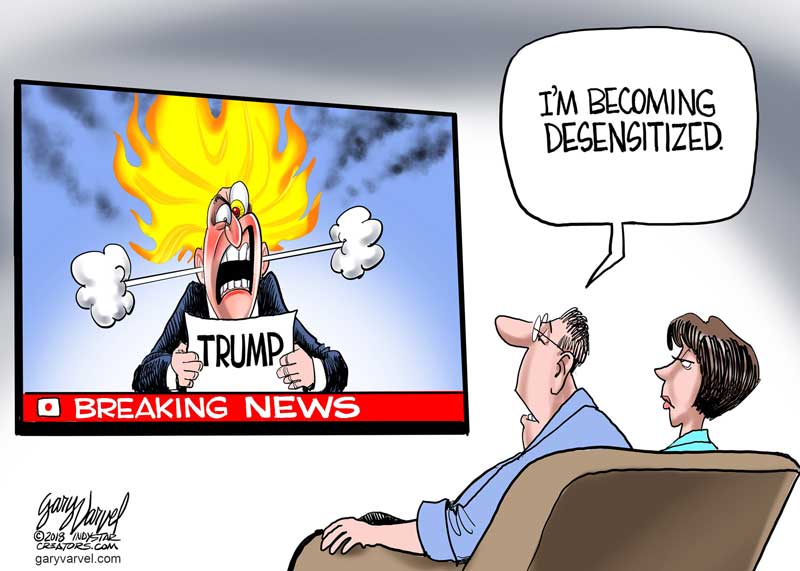 Breaking News - Voters Becoming Desenitized